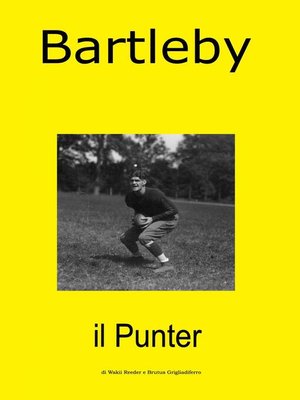 cover image of Bartleby il punter